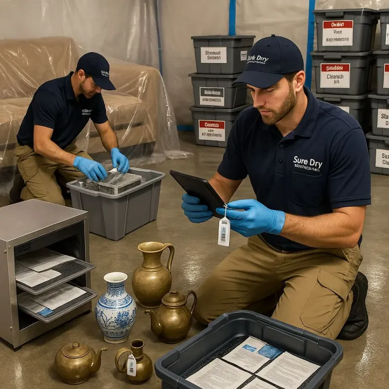 Content Protection and Restoration process in Highland Village, TX